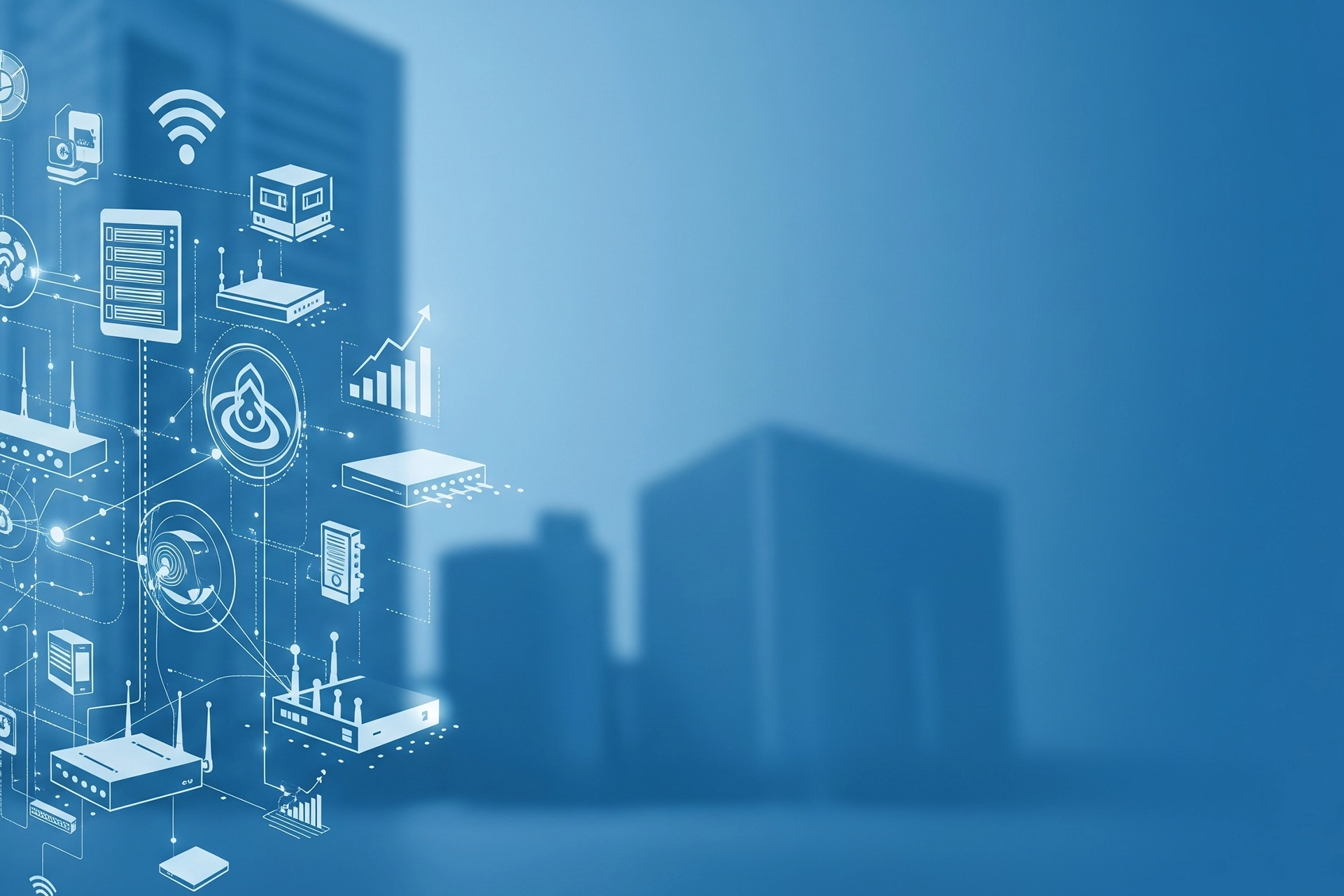 Infraestructura de red TCP/IP y hardware empresarial en Guatemala